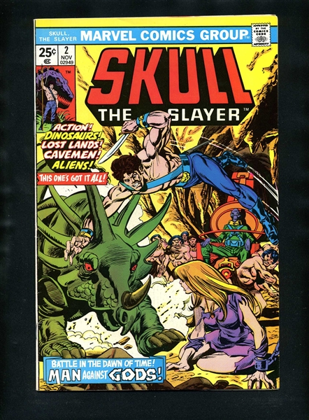 Skull the Slayer #2 VF 1975 Marvel Gods & Super-Gods Comic Book
